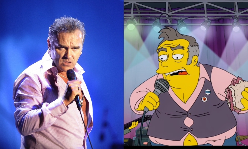 Morrissey lashes out at The Simpsons for portraying him as an overweight, meat-eating racist