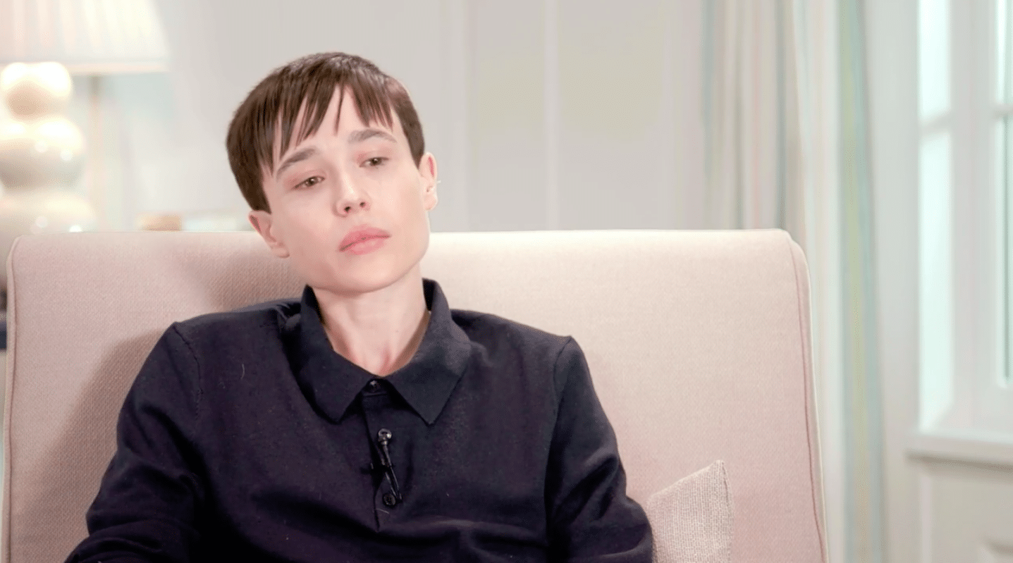 Elliot Page cries 'tears of joy' telling Oprah how he finally feels comfortable in his body