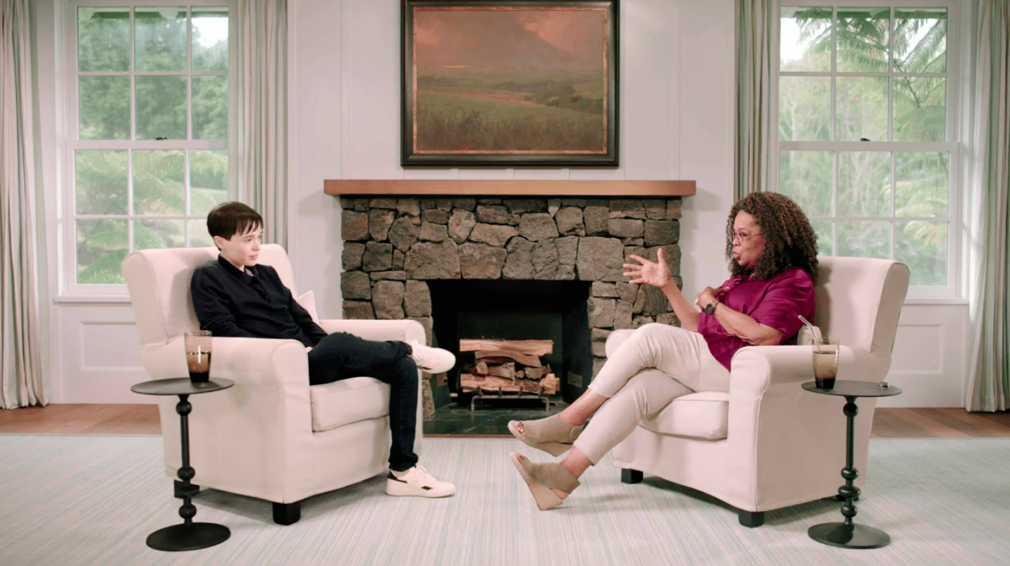 Elliot Page 'opened Oprah's eyes' to the heinous way trans people are treated in Hollywood