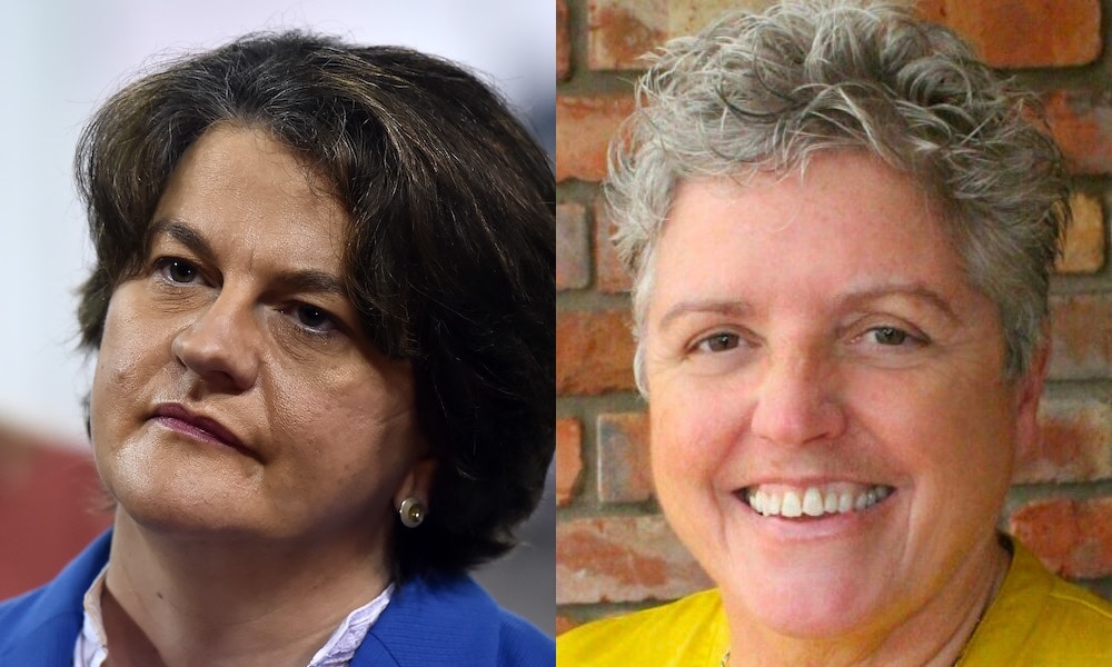 DUP's only out gay lawmaker is 'very sorry' to see Arlene Foster go for some reason