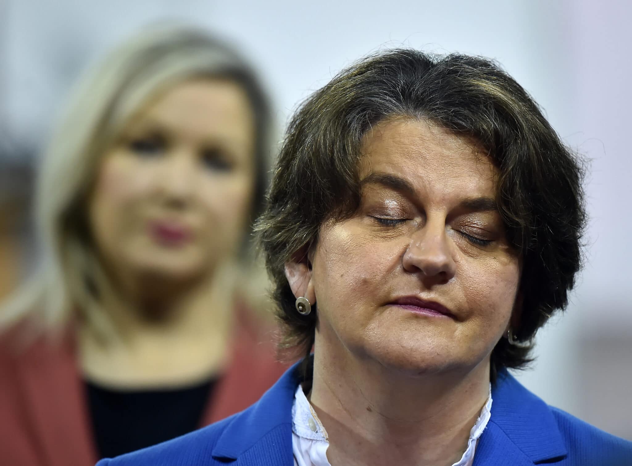 Arlene Foster resigns as DUP leader after rebellion over conversion therapy vote