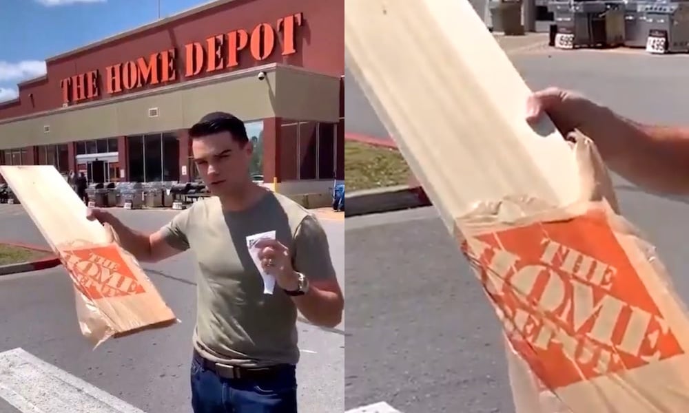 Ben Shapiro tried to save Home Depot 'from the woke left' by... buying a piece of wood