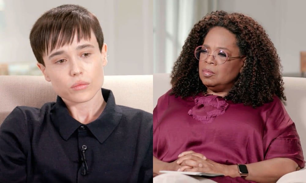 Oprah wanted to get Elliot Page interview right to make up for past mistakes on trans issues
