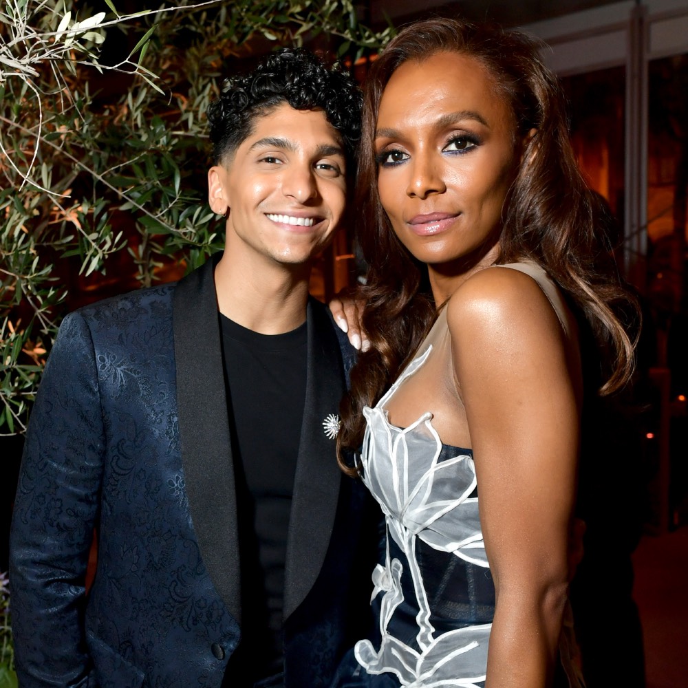 Angel Bismark Curiel and Janet Mock