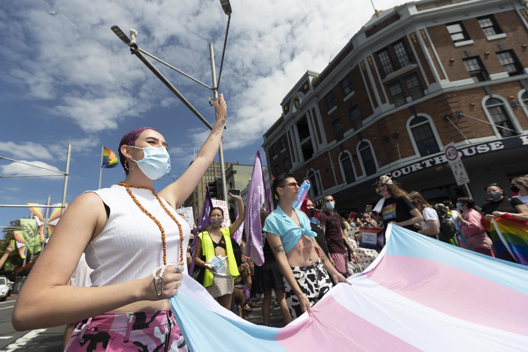 Trans student condemns 'bullying from grown adults' in powerful speech against 'transphobic' bill