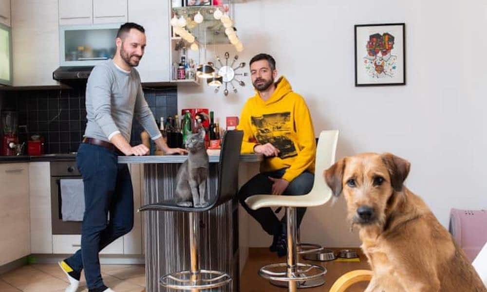 Gay Croatian couple's five-year legal battle ends as judge rules they should be allowed to adopt