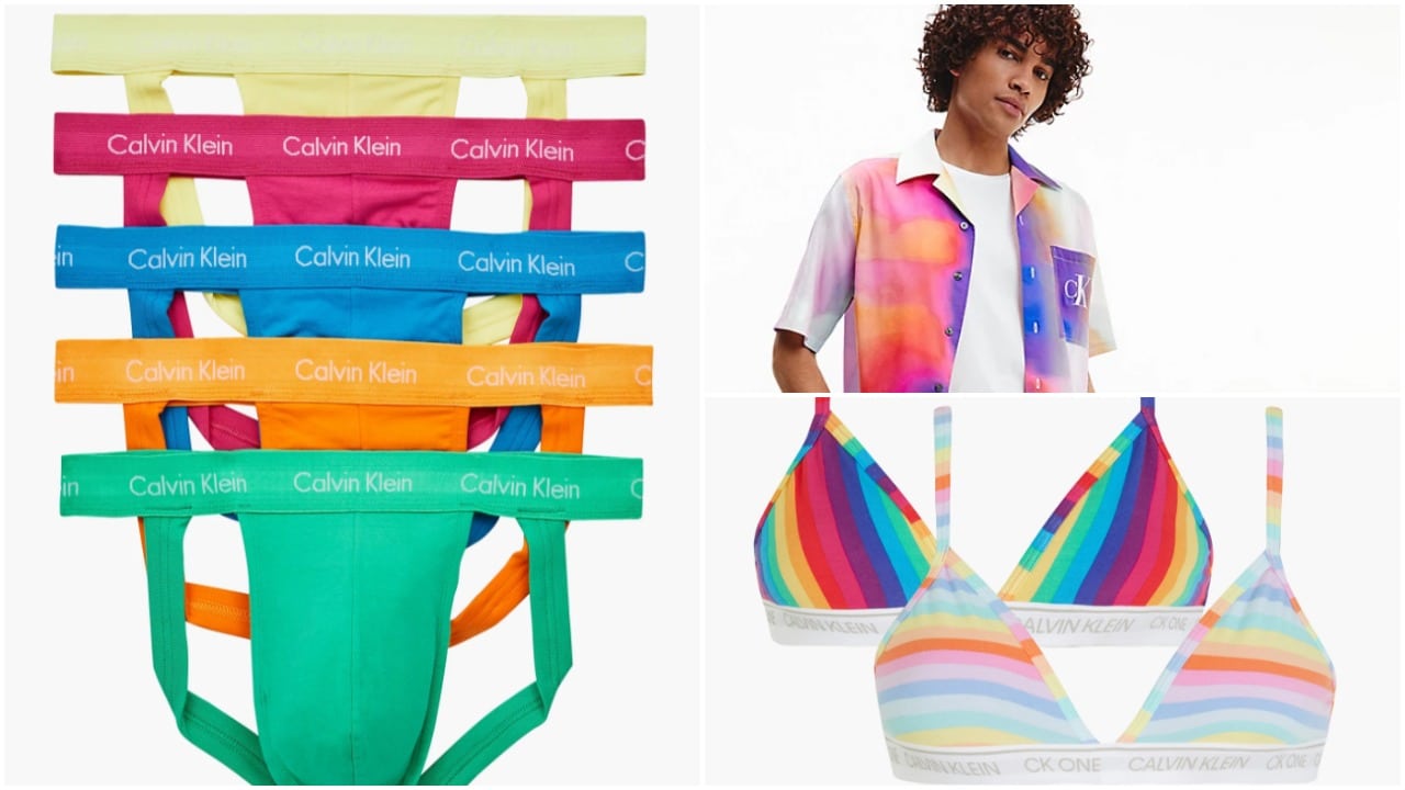 Calvin Klein releases its collection for Pride 2021 and it includes rainbow underwear
