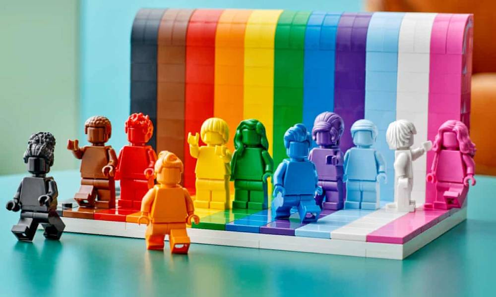 Lego launches first-ever LGBT+ set to show that 'everyone is awesome'