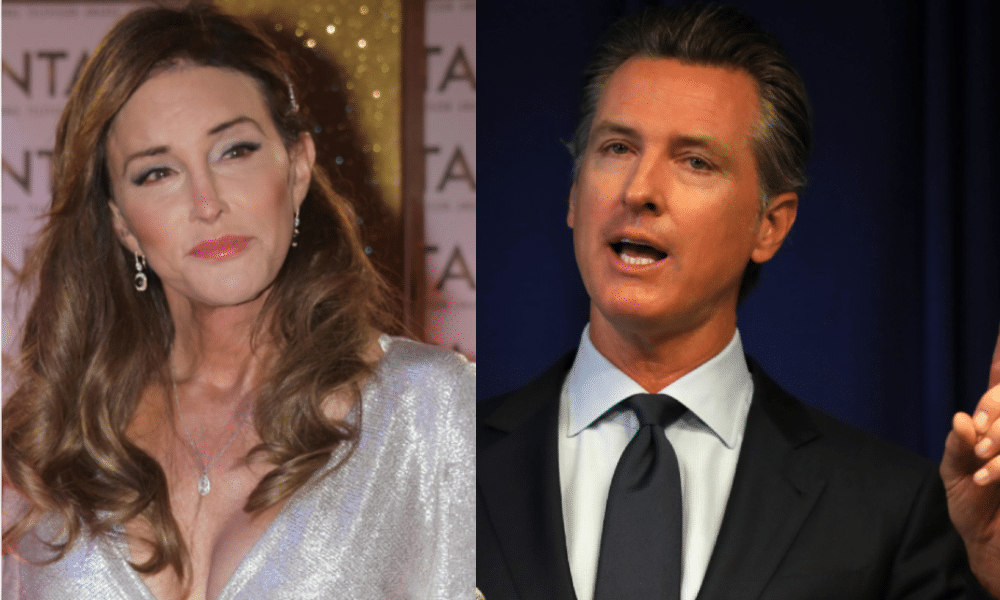 California governor Gavin Newsom embarrasses Caitlyn Jenner with his pro-trans views