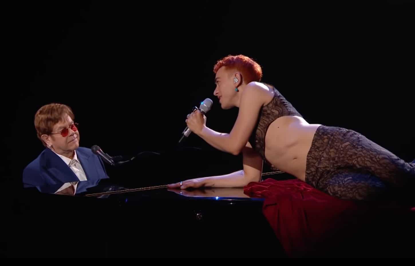 Elton John and Olly Alexander surprise BRIT Awards with moving It's a Sin duet: 'Pure queer pop perfection'