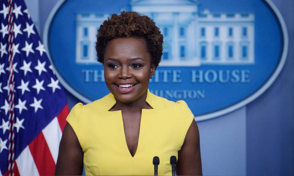Karine Jean-Pierre makes history as first Black and openly LGBTQ+ White House press secretary