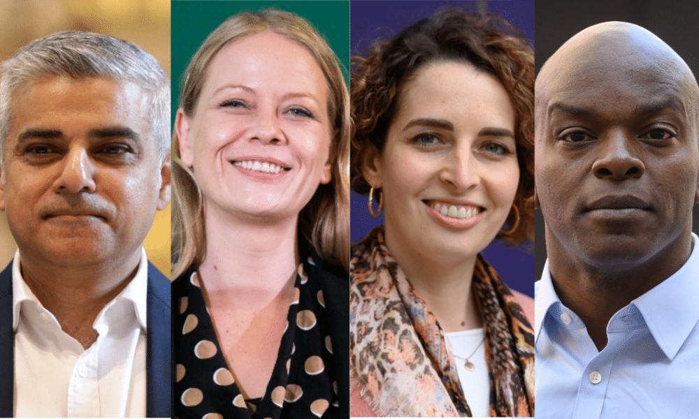 London mayoral candidates Sadiq Khan, Shaun Bailey, Sian Berry and Luisa Porritt on LGBT+ rights