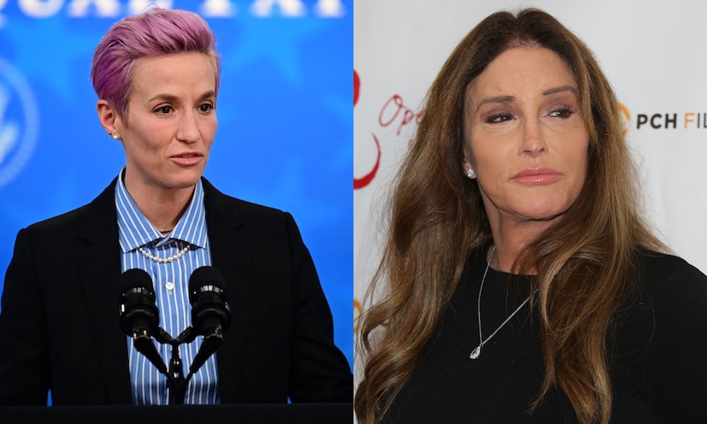 Megan Rapinoe isn't impressed by 'unexceptional' Caitlyn Jenner after trans athletes comments