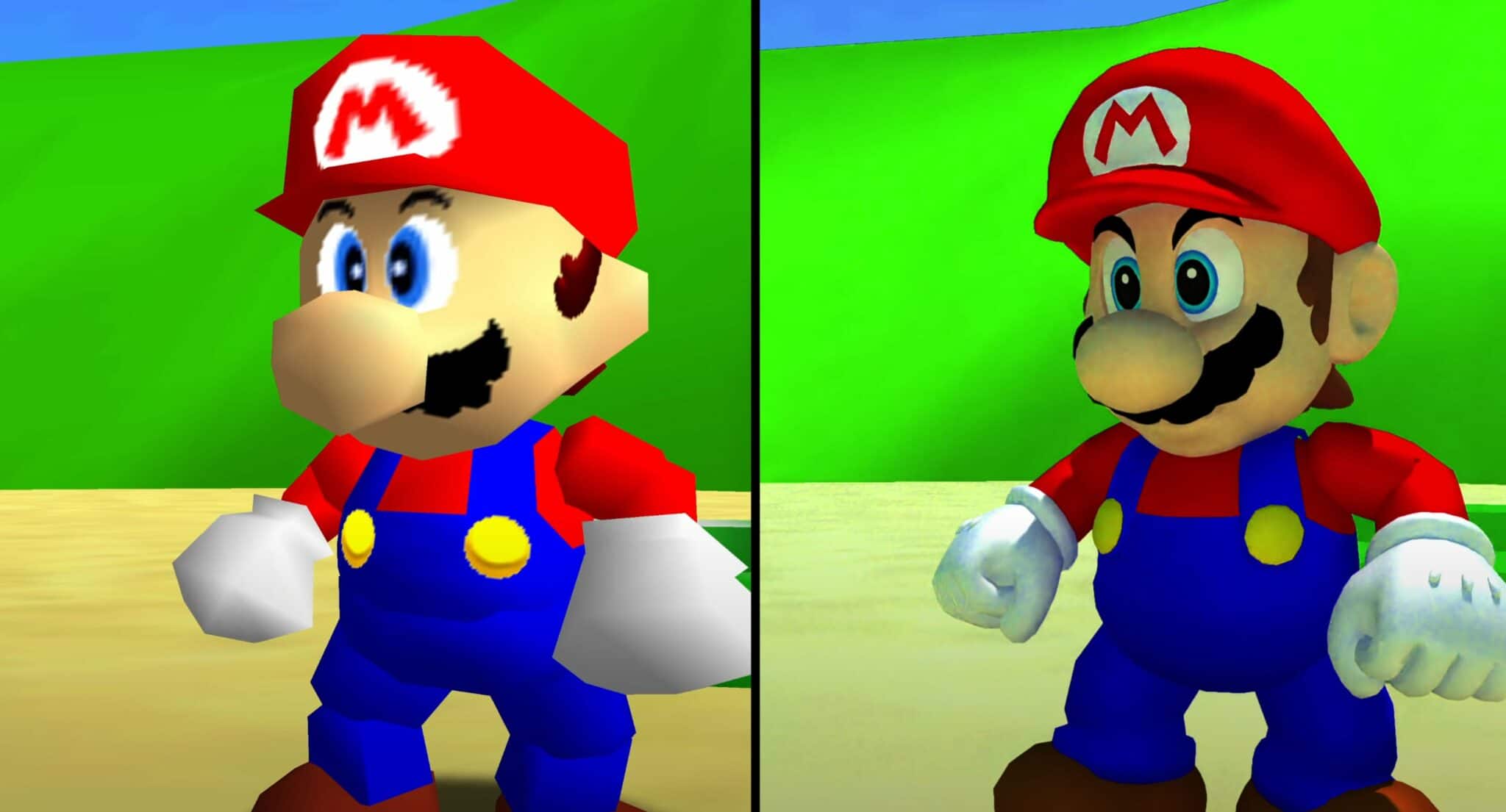 Mario is serving some serious looks in this stunning, innovative PC port of Super Mario 64