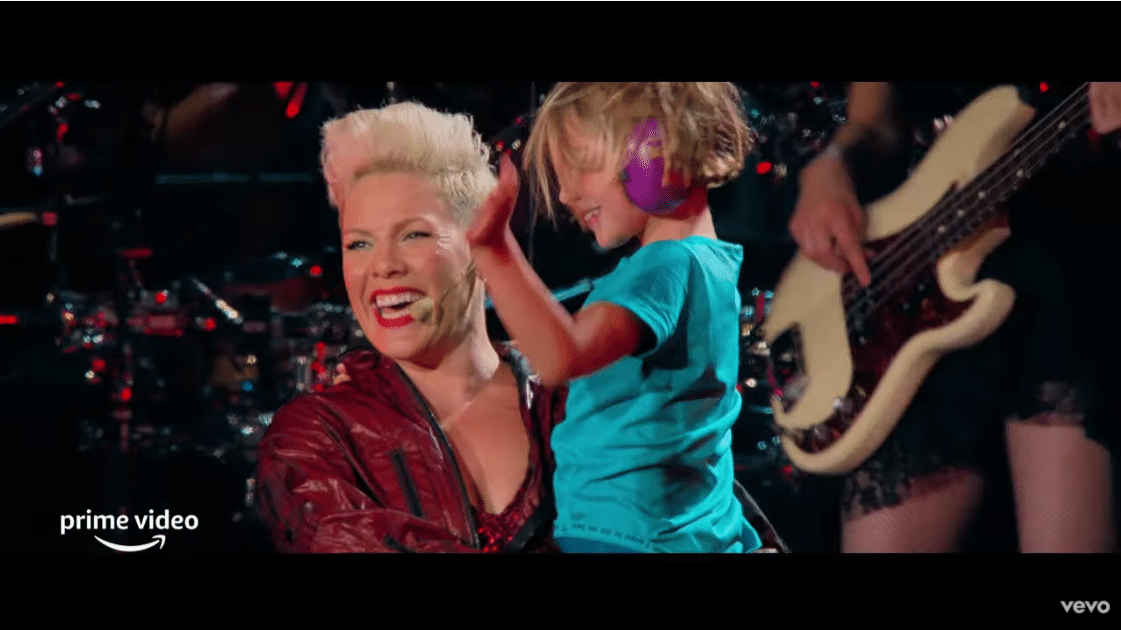 Pink releases inspiring new trailer for her upcoming Amazon Prime Video documentary 'All I Know So Far'