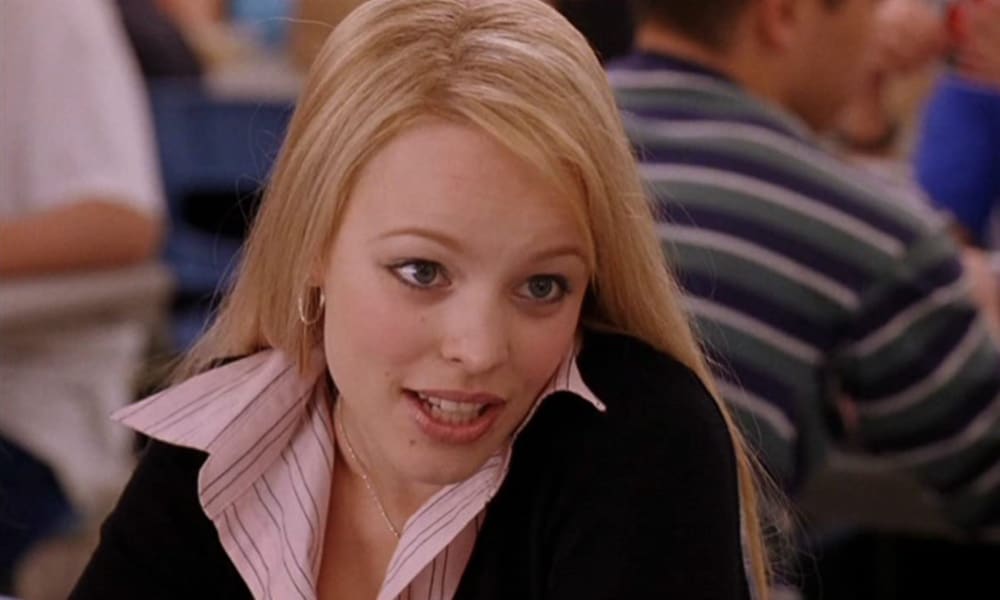 Rachel McAdams as Regina George in Mean Girls