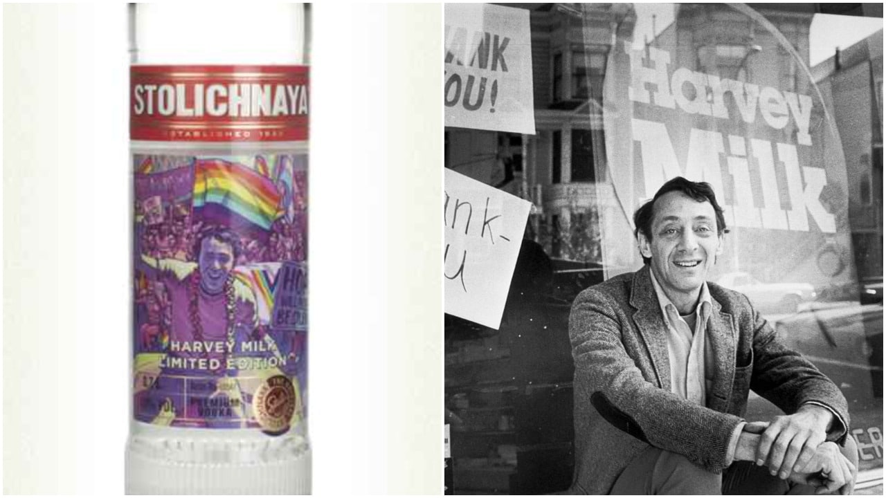 Stolichnaya release special, limited edition vodka celebrating the legacy of gay pioneer Harvey Milk
