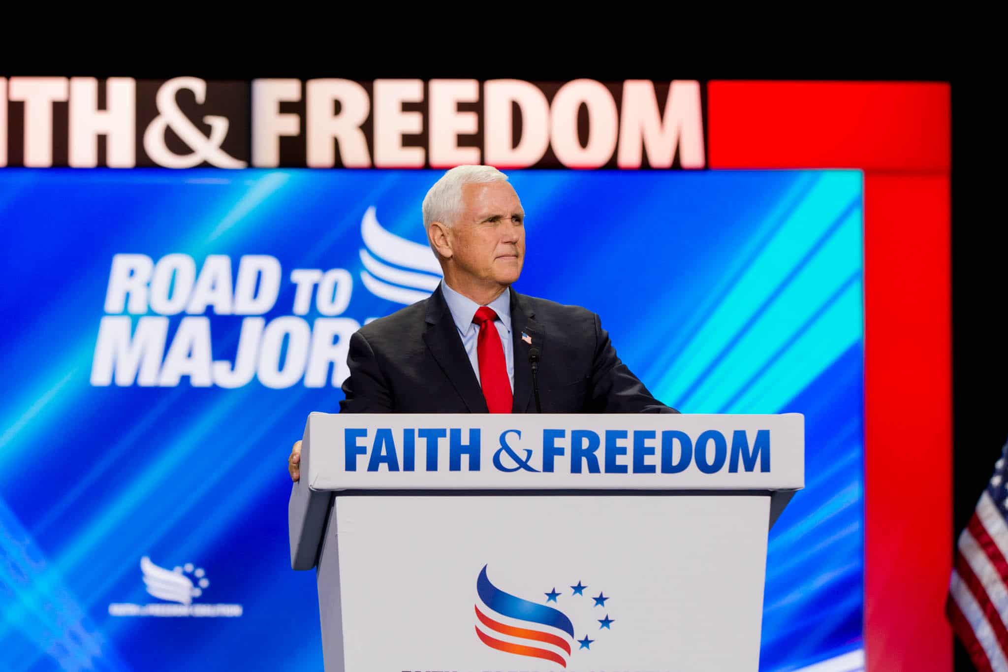 Notorious homophobe Mike Pence heckled relentlessly with cries of 'traitor' by religious conservatives