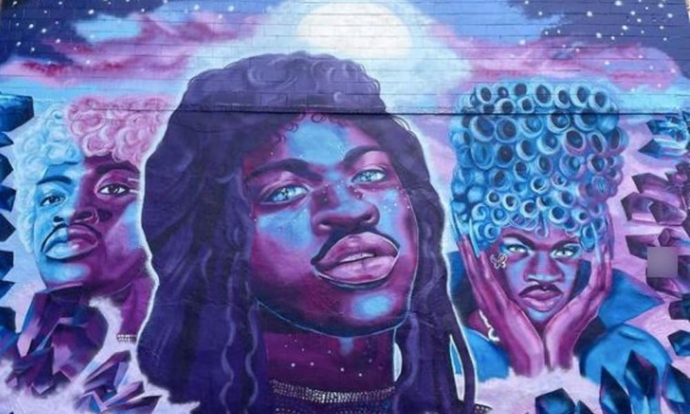 Lil Nas X honoured with incredible three-storey mural in Philadelphia 'gaybourhood'
