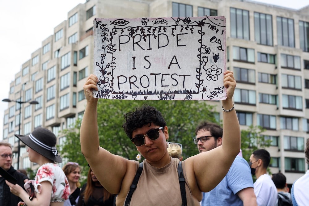 Trans Pride makes its return to London with defiant call for 'trans liberation now'