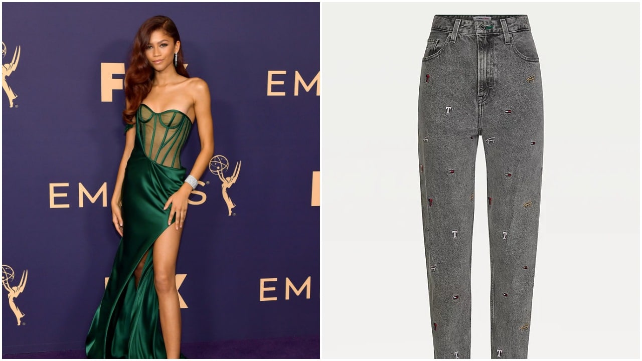 Zendaya breaks the internet looking effortlessly chic in jeans. Oh, and Tom Holland was there too