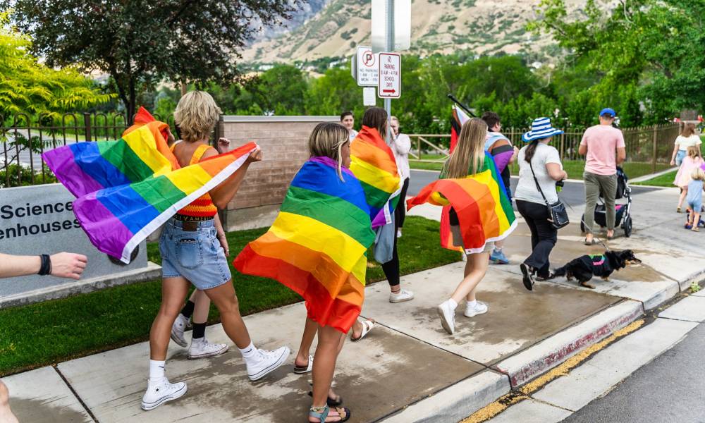 Mormon students throw defiant Pride at staunchly anti-LGBT+ university