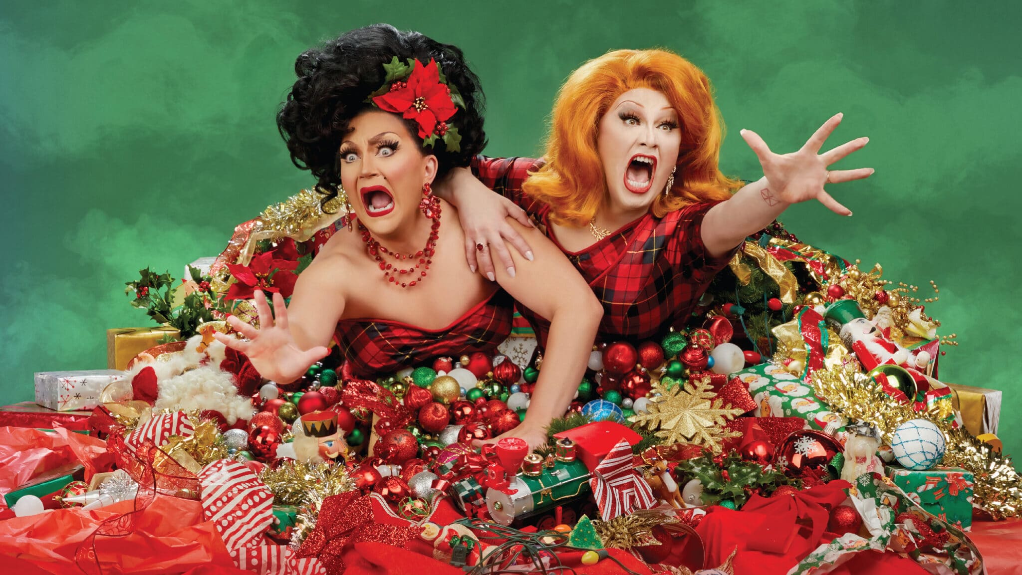 Jinkx Monsoon and BenDeLaCreme to make your Yuletide gayer than ever with camp new Christmas tour