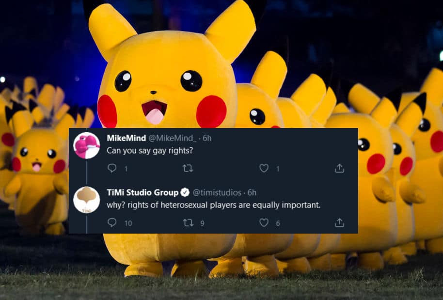 The Pokémon Company says 'gay rights' – sort of – after developer's offensive Twitter post