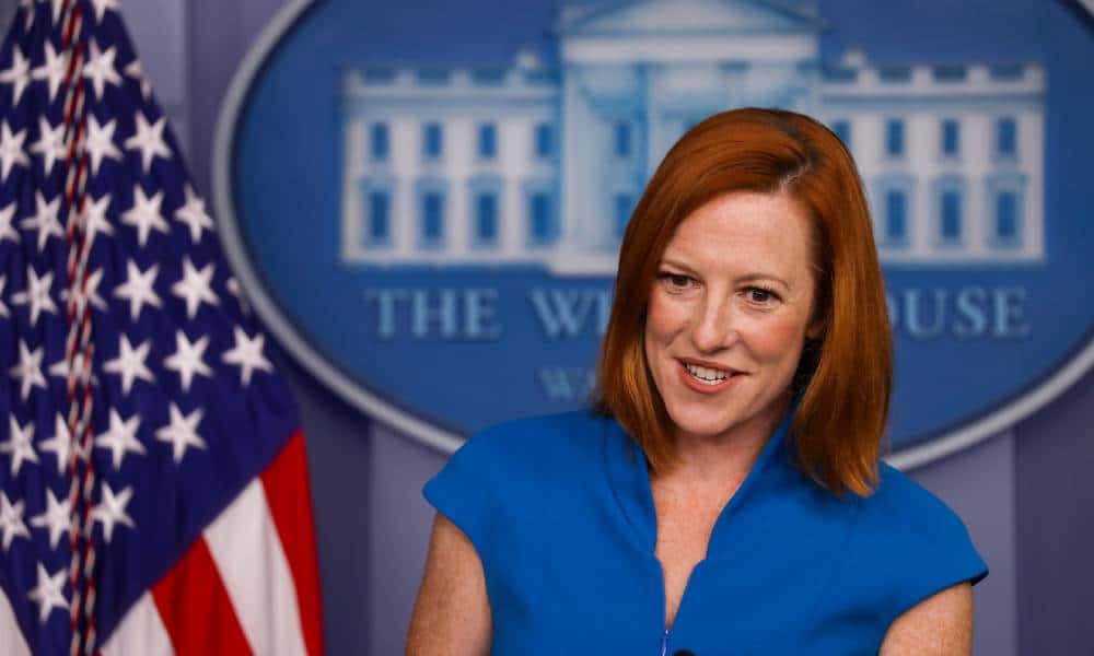 Jen Psaki shuts down Fox reporter with reminder Trump suggested injecting bleach as COVID cure