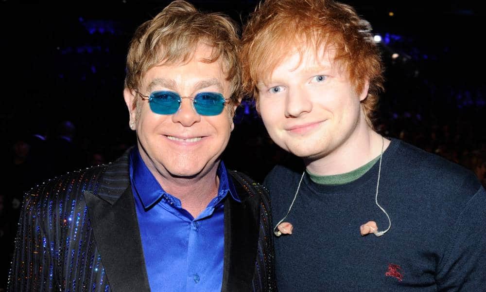 Ed Sheeran gave Elton John a 'giant marble penis' for his birthday