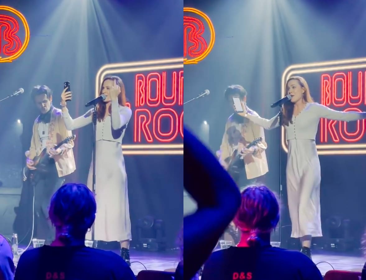 Evan Rachel Wood gives Marilyn Manson the finger after Kanye West 'slapped survivors in the face'