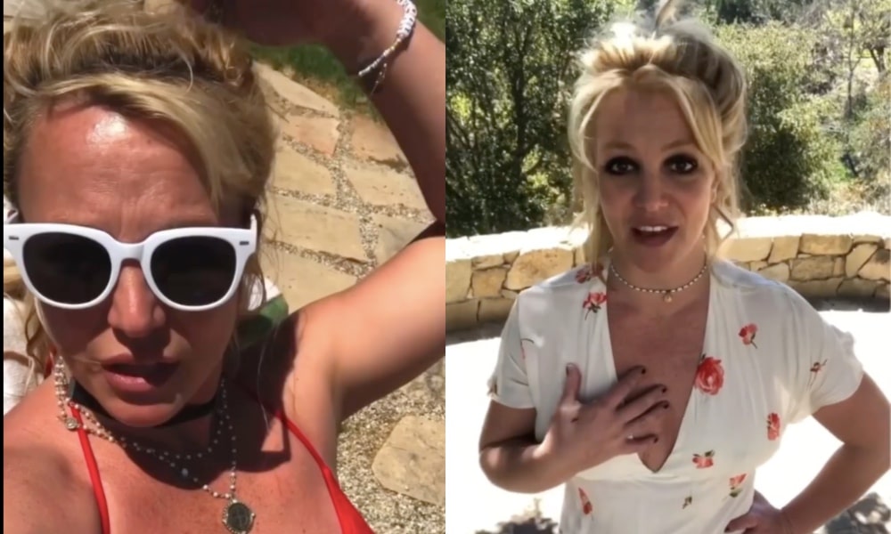 Britney Spears addresses conservatorship 'situation' in frank new video: 'The cat is outta the bag'