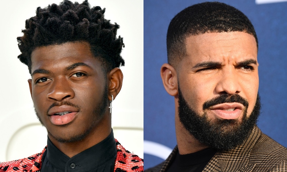 Lil Nas X epically trolls Drake with help from a few pregnant man emojis