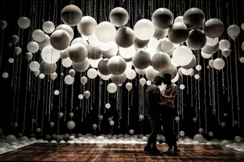 Russell Tovey and Omari Douglas in Constellations