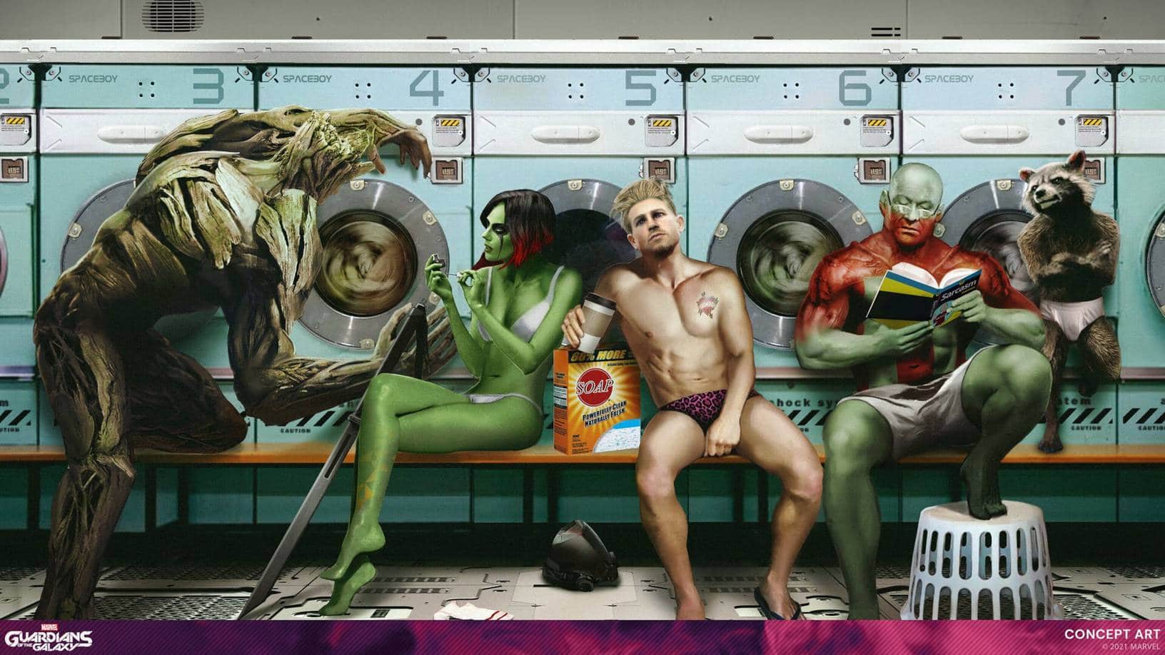 Will we get a bisexual Star-Lord in the Guardians of the Galaxy game, or more straight-washing?