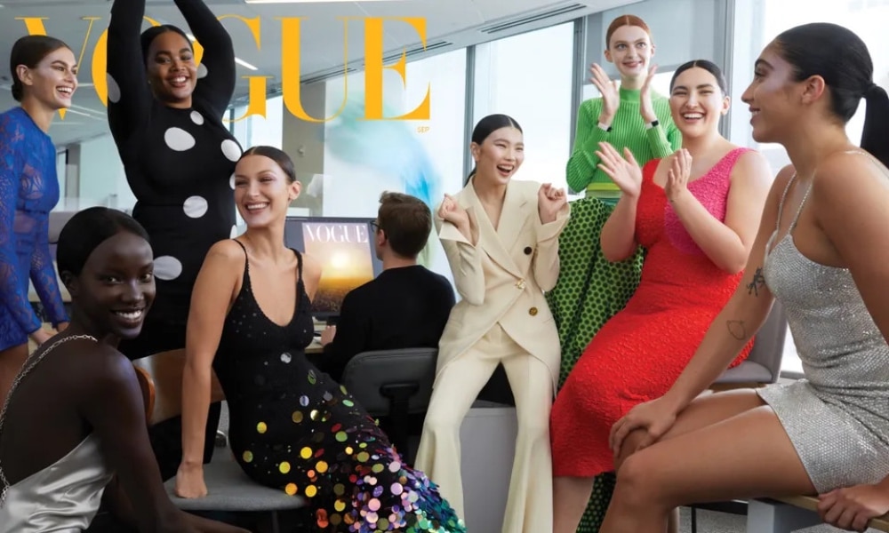 Ariel Nicholson makes history as first trans model on cover of US Vogue