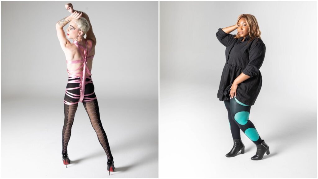 Two of the designs from the collection by Jamie Campbell. (Snag)