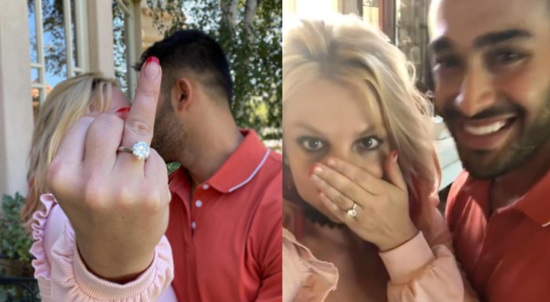 Britney Spears is engaged to boyfriend Sam Asghari: 'I can't f**king believe it'