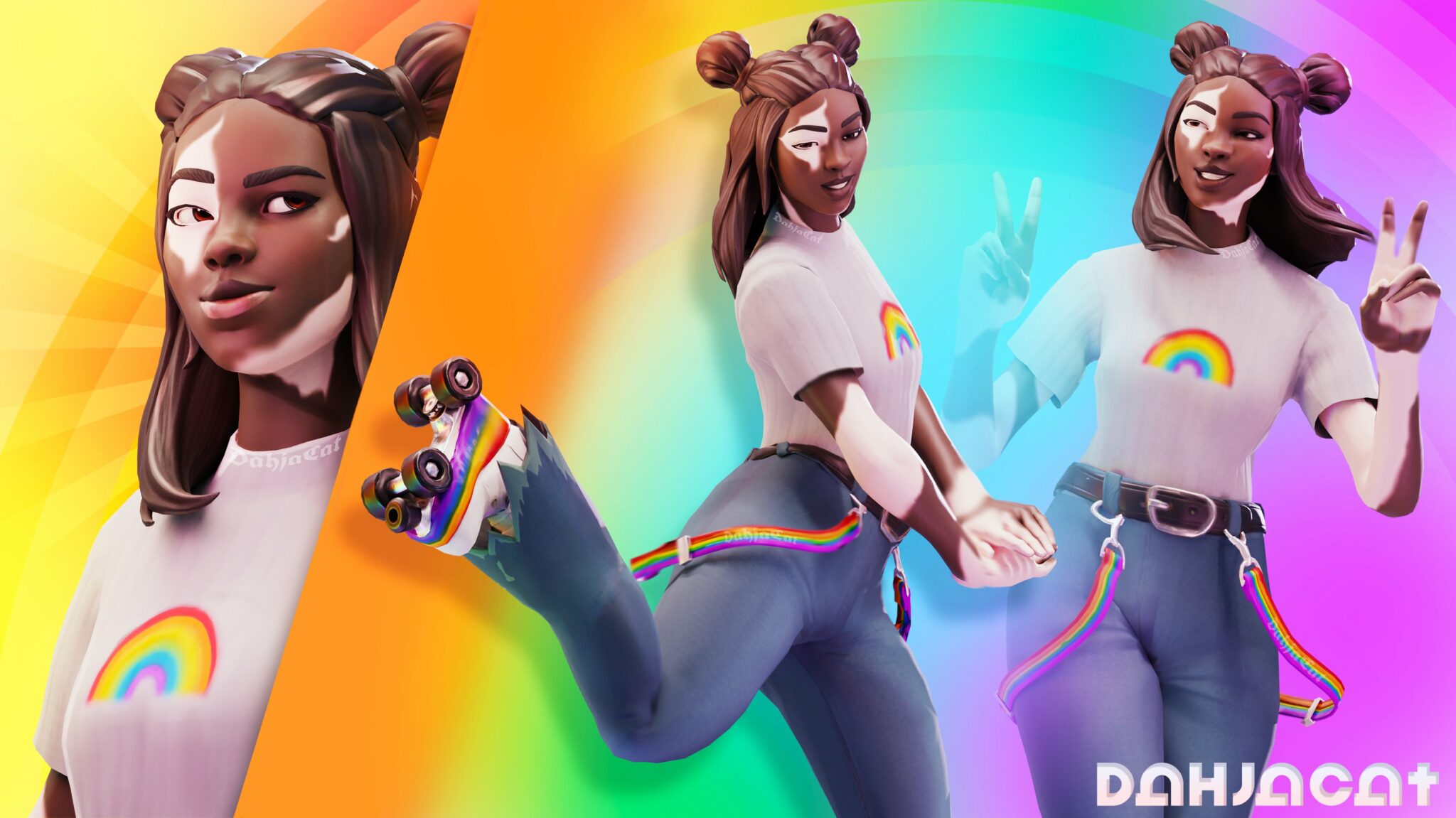LGBT+ creator celebrates as their character with vitiligo is added to Fortnite: 'Dreams come true'