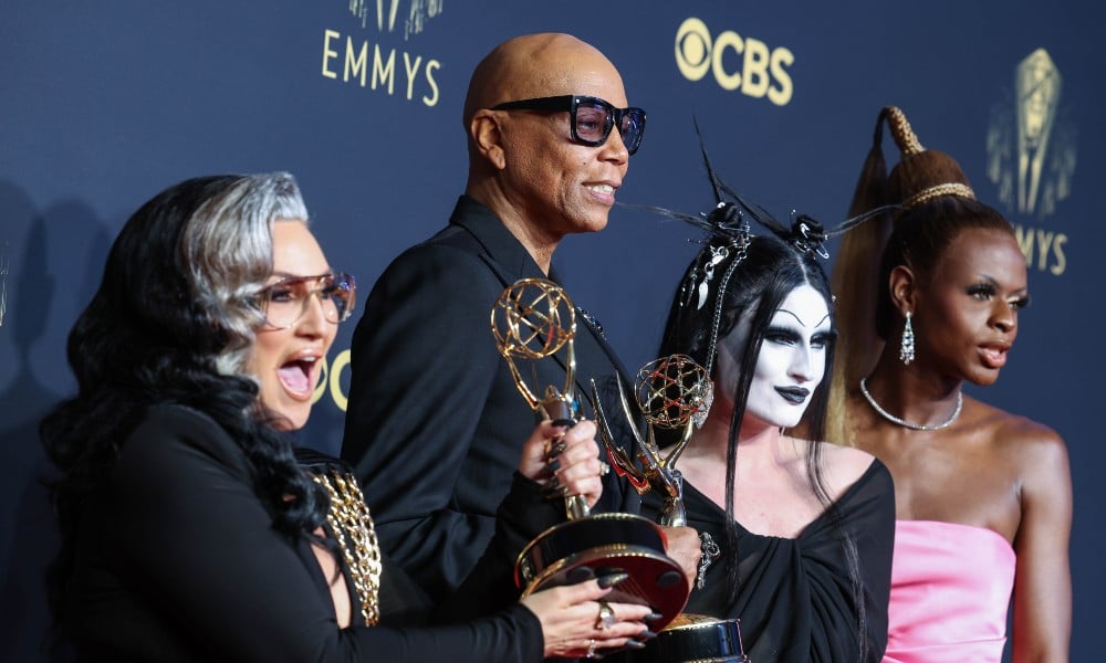 RuPaul dedicates record-breaking Emmys win to LGBT+ kids in touching speech