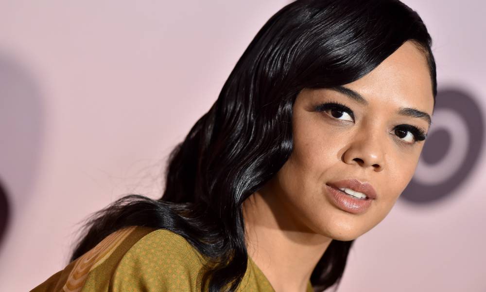 Tessa Thompson attends the premiere of HBO