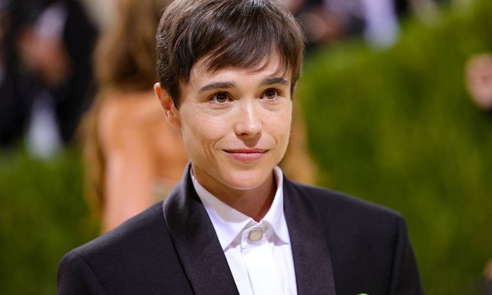 Elliot Page attends the 2021 Met Gala