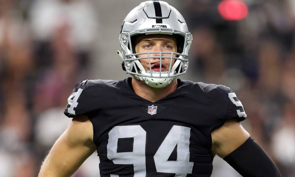 Gay NFL history made as Carl Nassib becomes first out player to take to the field