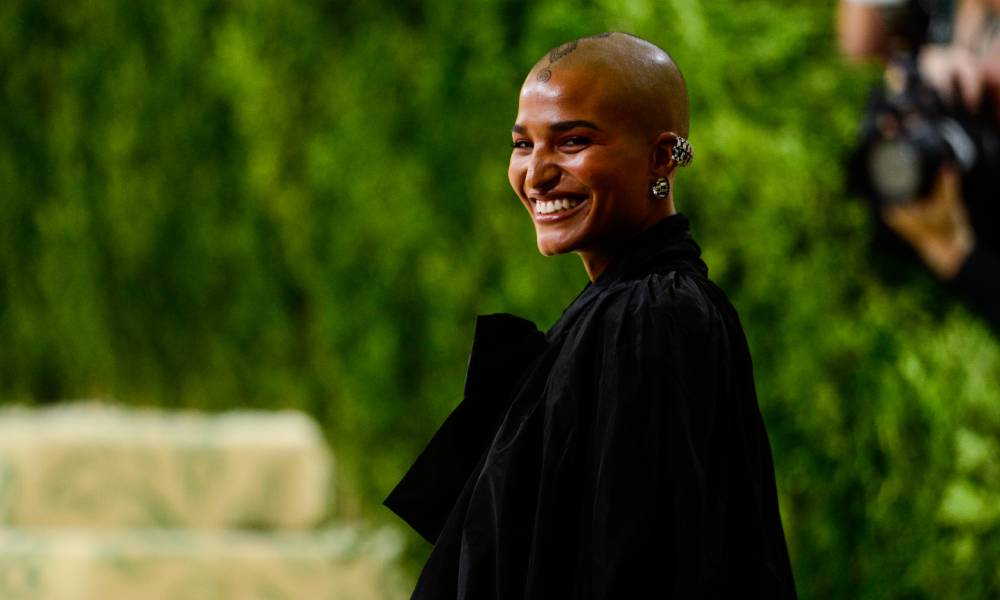 Indya Moore attends the 2021 Met Gala