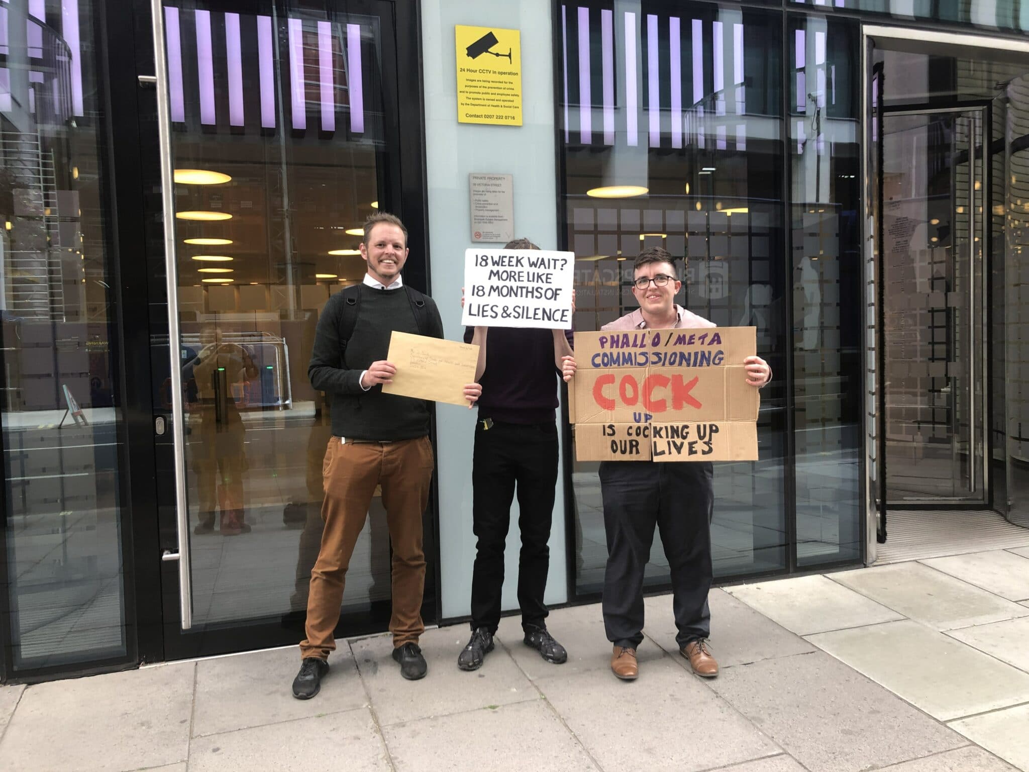 Trans men and non-binary people say the NHS is failing them.