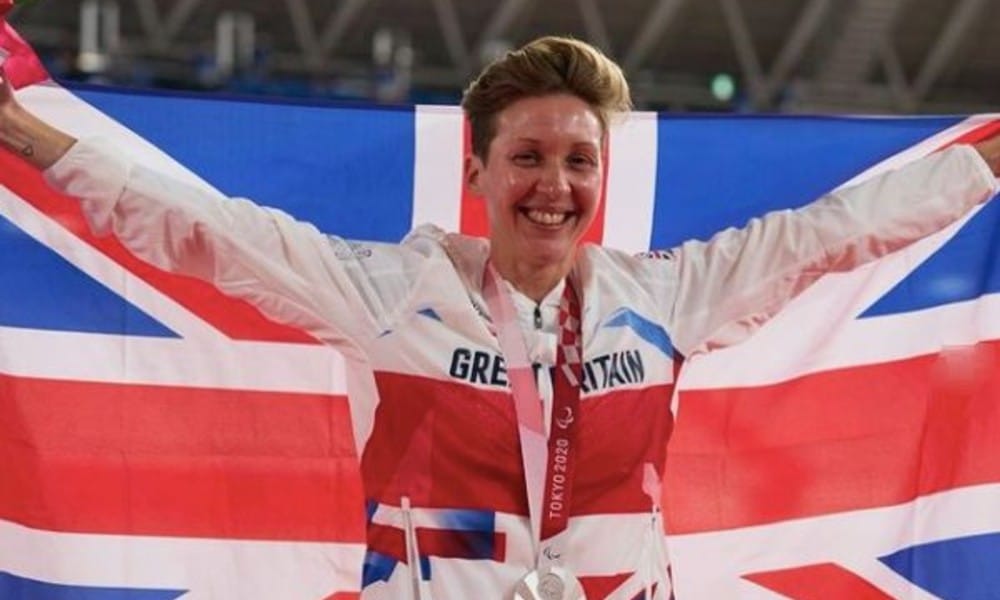 Out cyclist Crystal Lane-Wright wins two silver medals for Team GB at Tokyo Paralympics