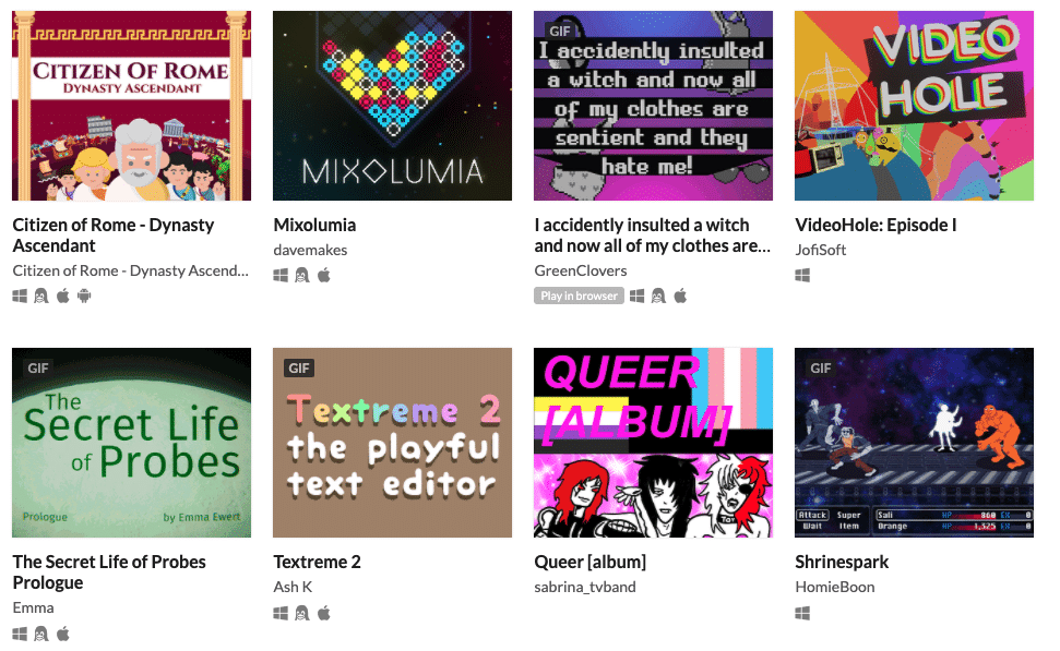 This fab Transgender Artists Bundle on itch.io aims to raise much-needed funds for trans developers