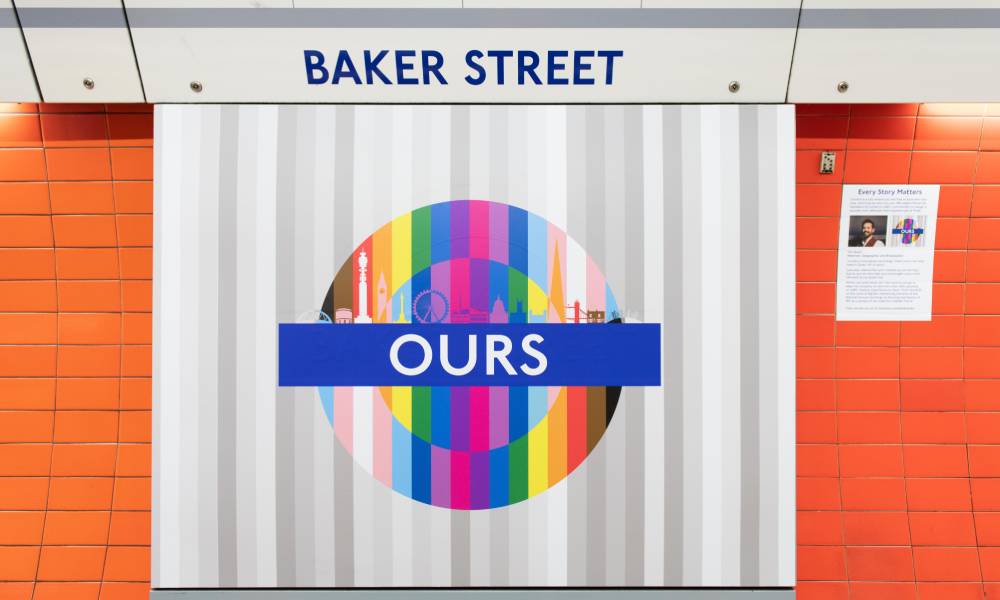 London Tube stations get bright, beautiful Pride makeover to celebrate the LGBT+ community