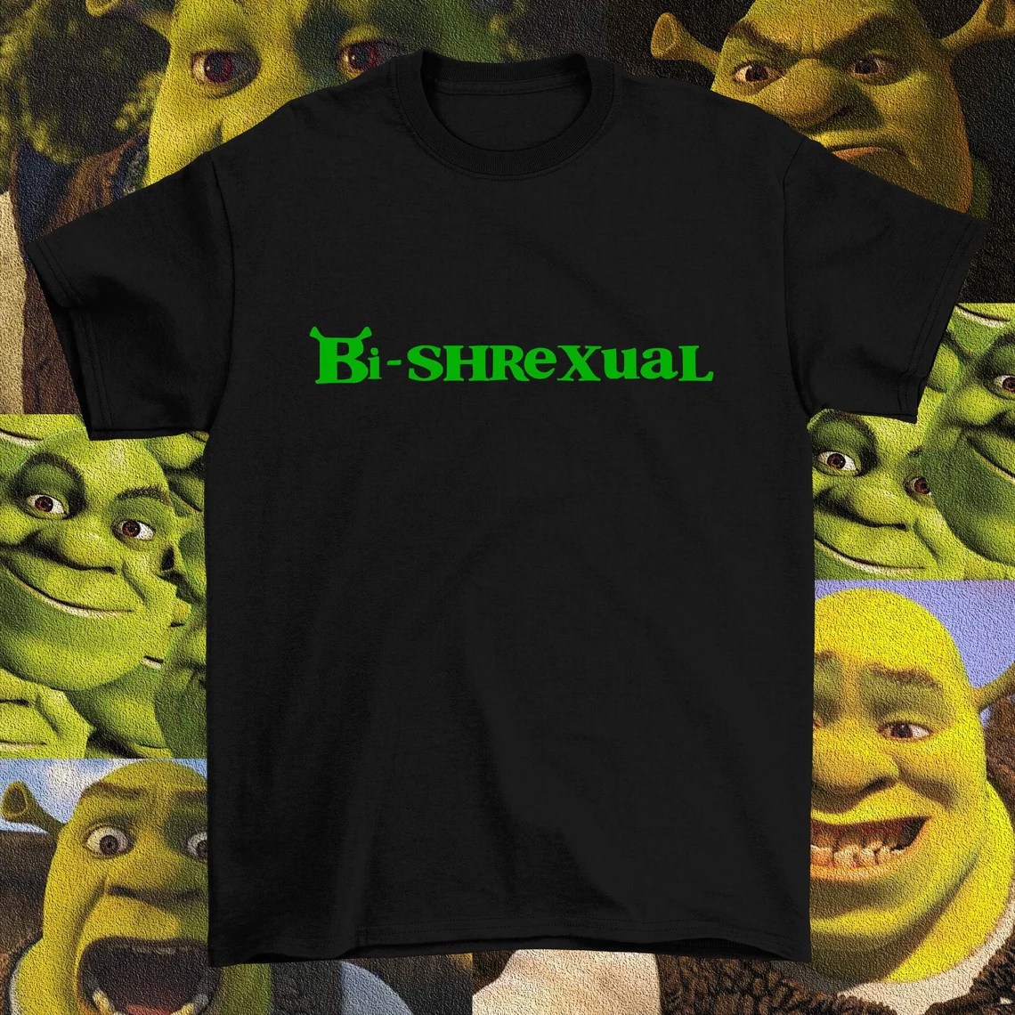 A &quot;Bi-Shrexual&quot; t-shirt. (Etsy/Mytshirtshopco)