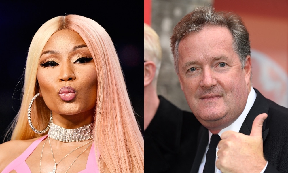 Nicki Minaj calls Piers Morgan an 'ugly clown' and a 'stupid piece of s**t' amid anti-vax row